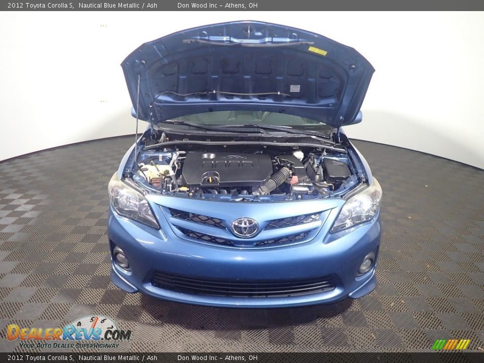 2012 Toyota Corolla S Nautical Blue Metallic / Ash Photo #6