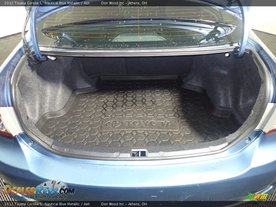 2012 Toyota Corolla S Nautical Blue Metallic / Ash Photo #15