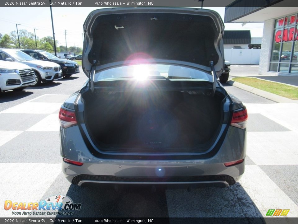 2020 Nissan Sentra SV Gun Metallic / Tan Photo #5