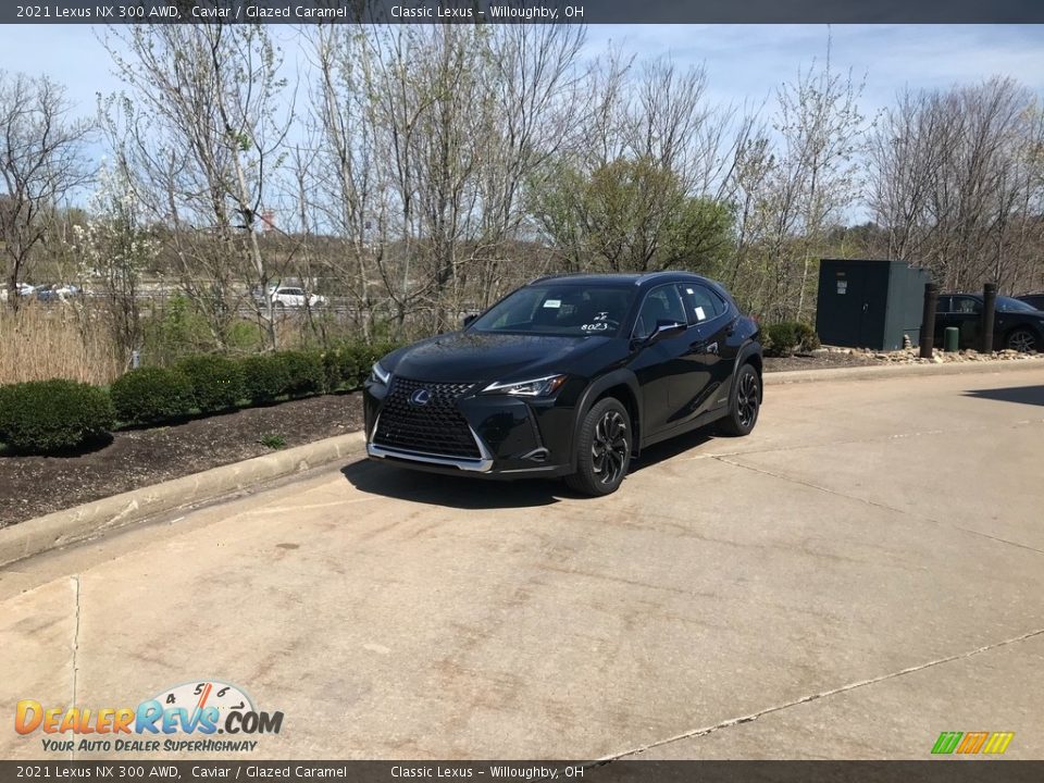 2021 Lexus NX 300 AWD Caviar / Glazed Caramel Photo #1