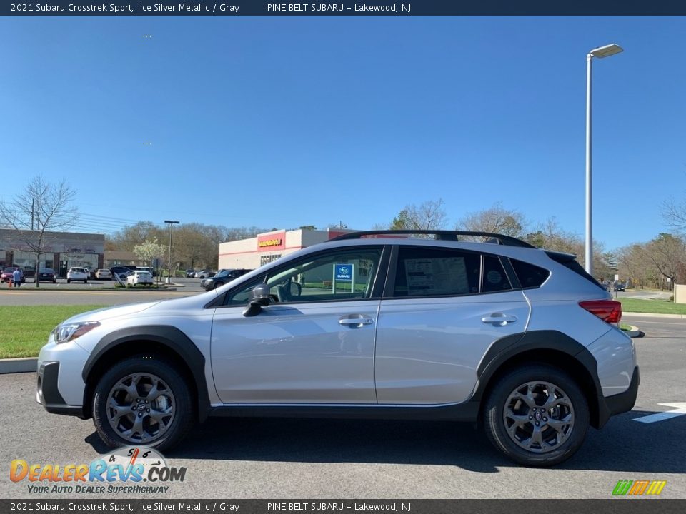 2021 Subaru Crosstrek Sport Ice Silver Metallic / Gray Photo #4