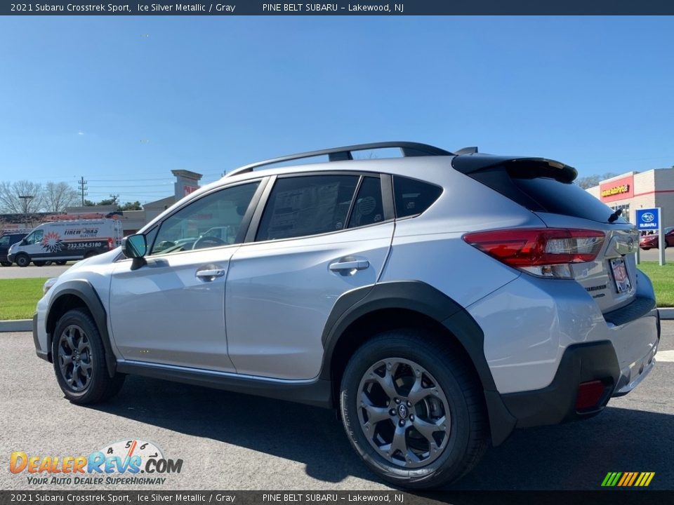 2021 Subaru Crosstrek Sport Ice Silver Metallic / Gray Photo #6