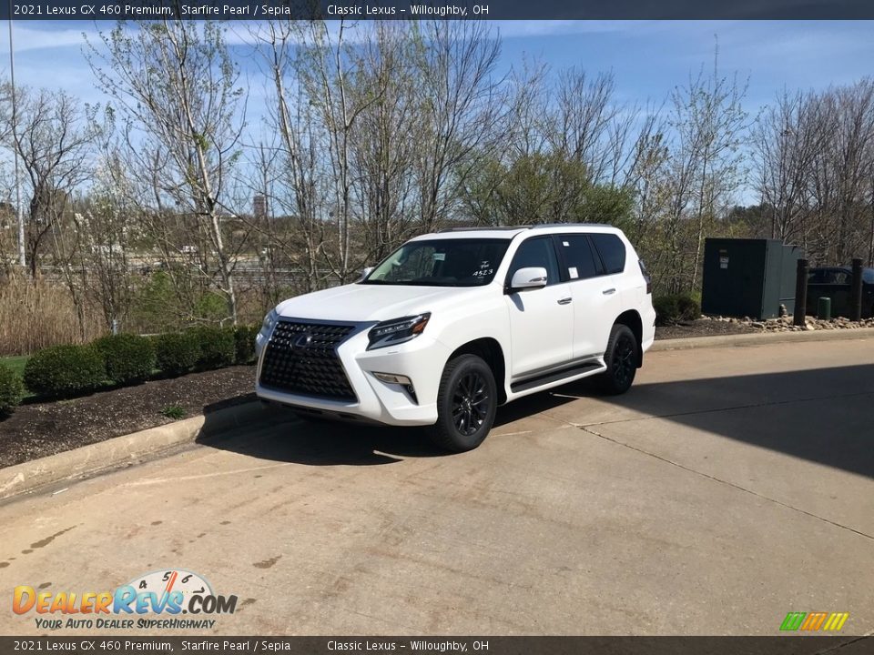 2021 Lexus GX 460 Premium Starfire Pearl / Sepia Photo #1