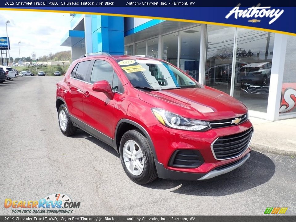 2019 Chevrolet Trax LT AWD Cajun Red Tintcoat / Jet Black Photo #1