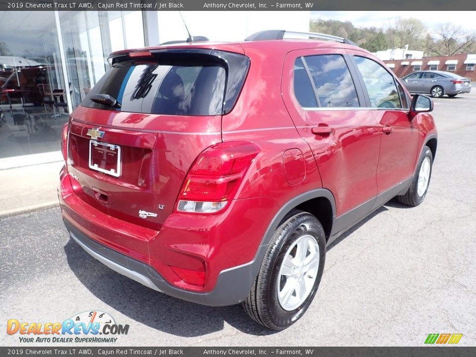 2019 Chevrolet Trax LT AWD Cajun Red Tintcoat / Jet Black Photo #4