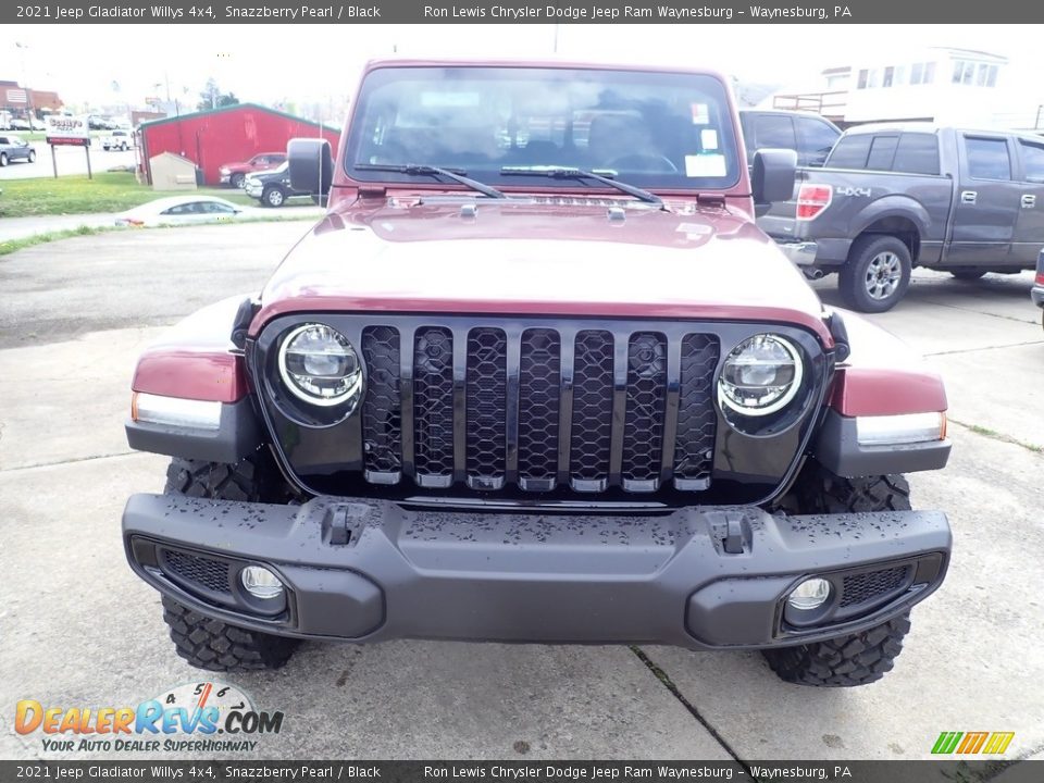 2021 Jeep Gladiator Willys 4x4 Snazzberry Pearl / Black Photo #8