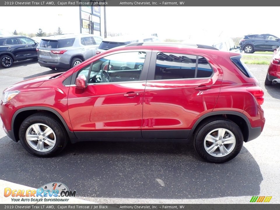 2019 Chevrolet Trax LT AWD Cajun Red Tintcoat / Jet Black Photo #7