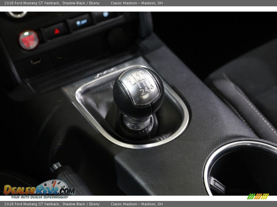2018 Ford Mustang GT Fastback Shadow Black / Ebony Photo #14