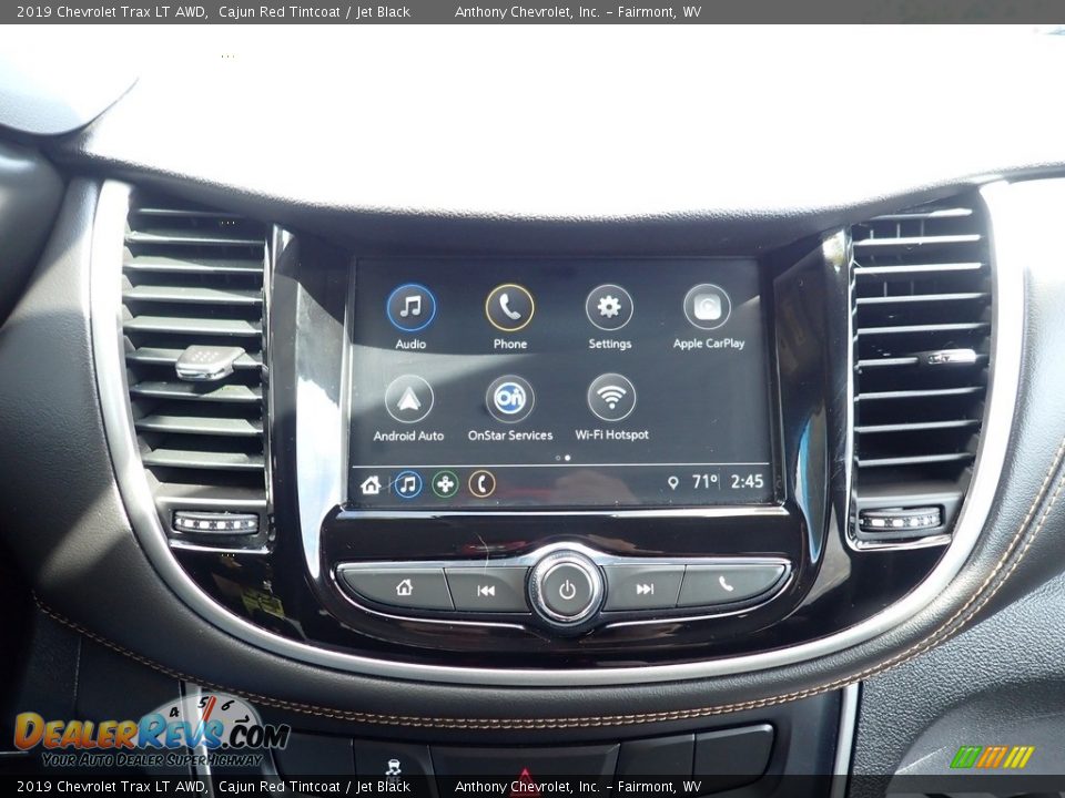 2019 Chevrolet Trax LT AWD Cajun Red Tintcoat / Jet Black Photo #19