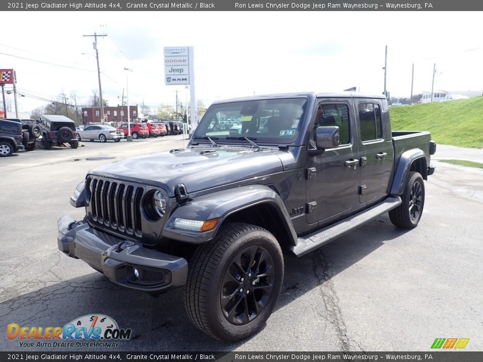 2021 Jeep Gladiator High Altitude 4x4 Granite Crystal Metallic / Black Photo #1