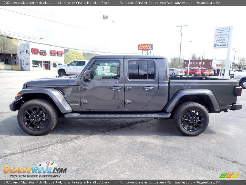 2021 Jeep Gladiator High Altitude 4x4 Granite Crystal Metallic / Black Photo #2