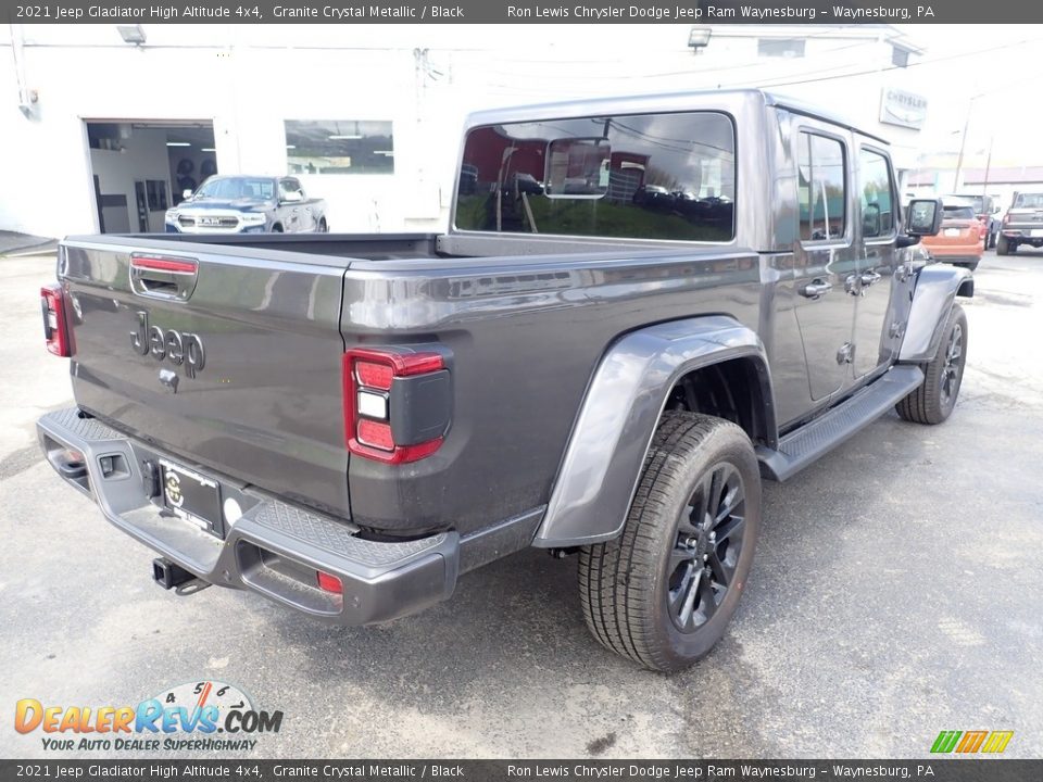 2021 Jeep Gladiator High Altitude 4x4 Granite Crystal Metallic / Black Photo #6