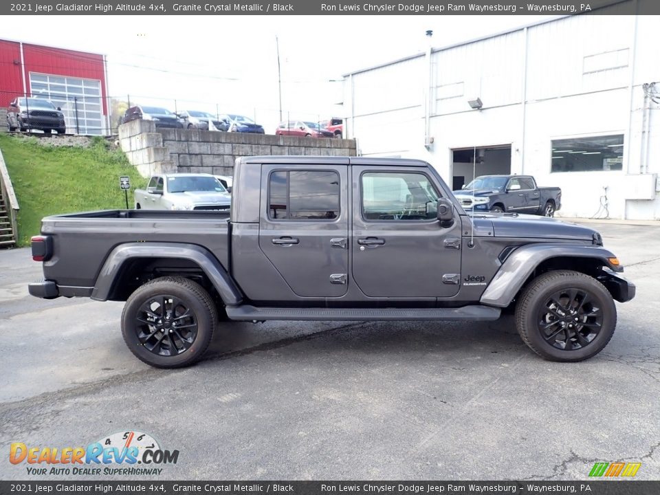 2021 Jeep Gladiator High Altitude 4x4 Granite Crystal Metallic / Black Photo #7