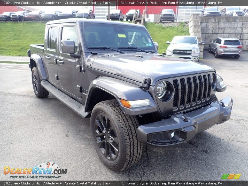 2021 Jeep Gladiator High Altitude 4x4 Granite Crystal Metallic / Black Photo #8