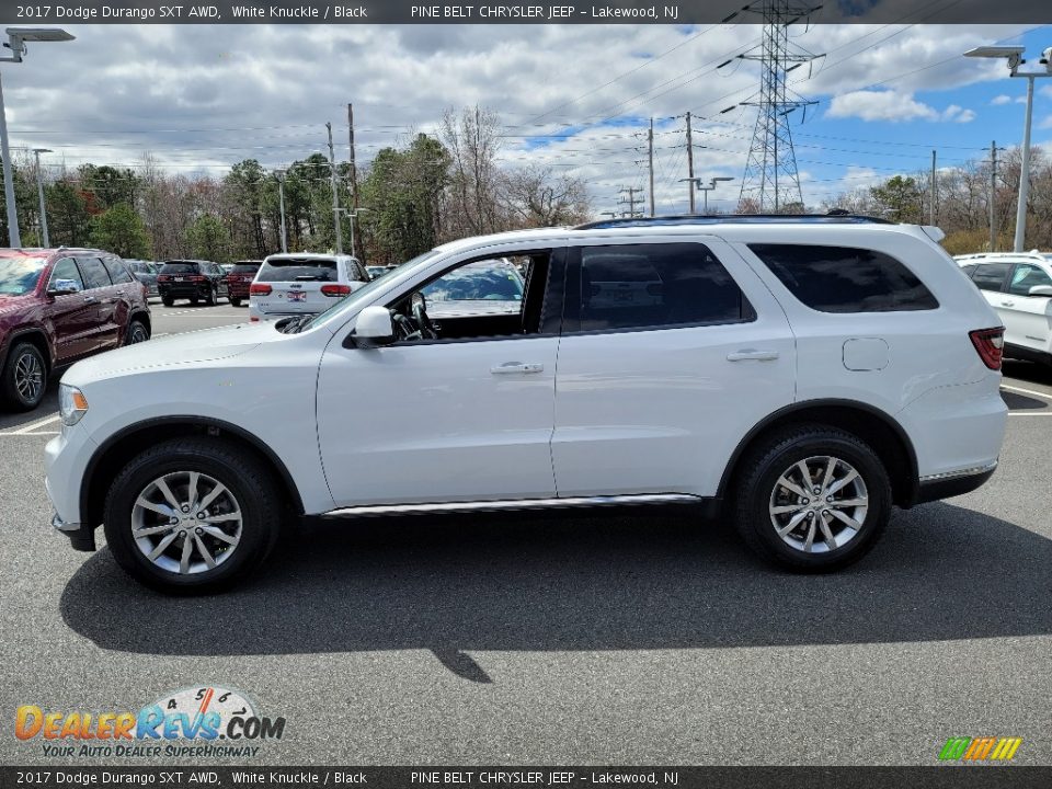 2017 Dodge Durango SXT AWD White Knuckle / Black Photo #17