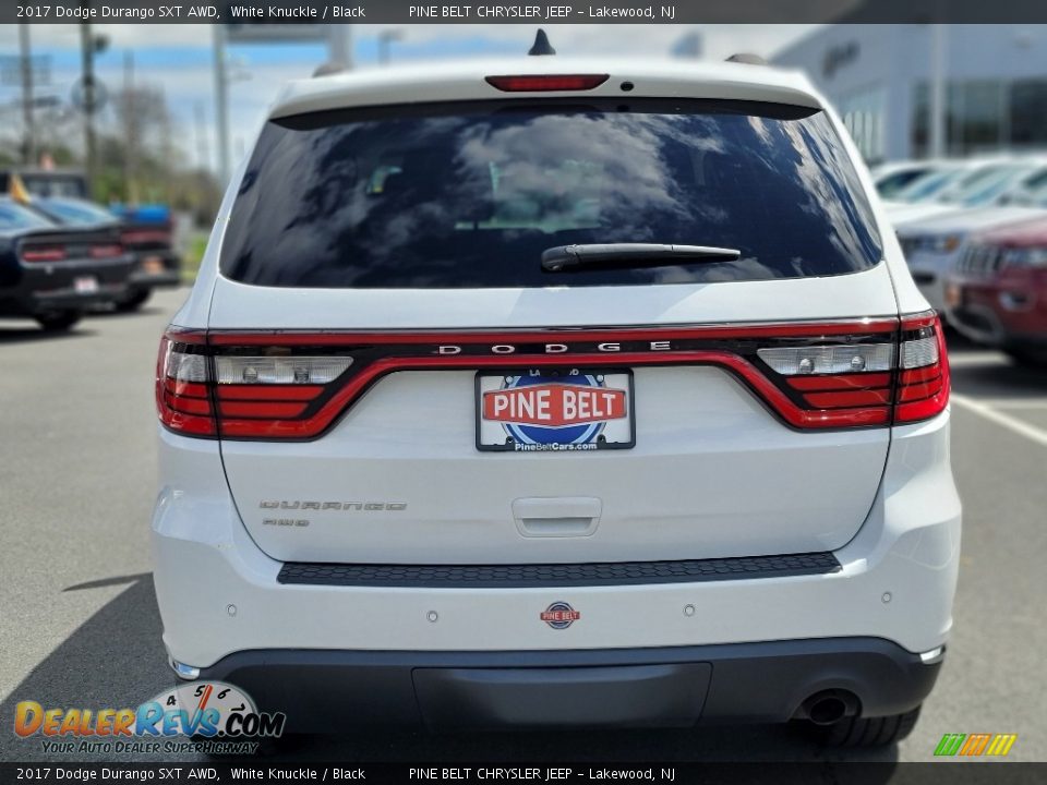 2017 Dodge Durango SXT AWD White Knuckle / Black Photo #18