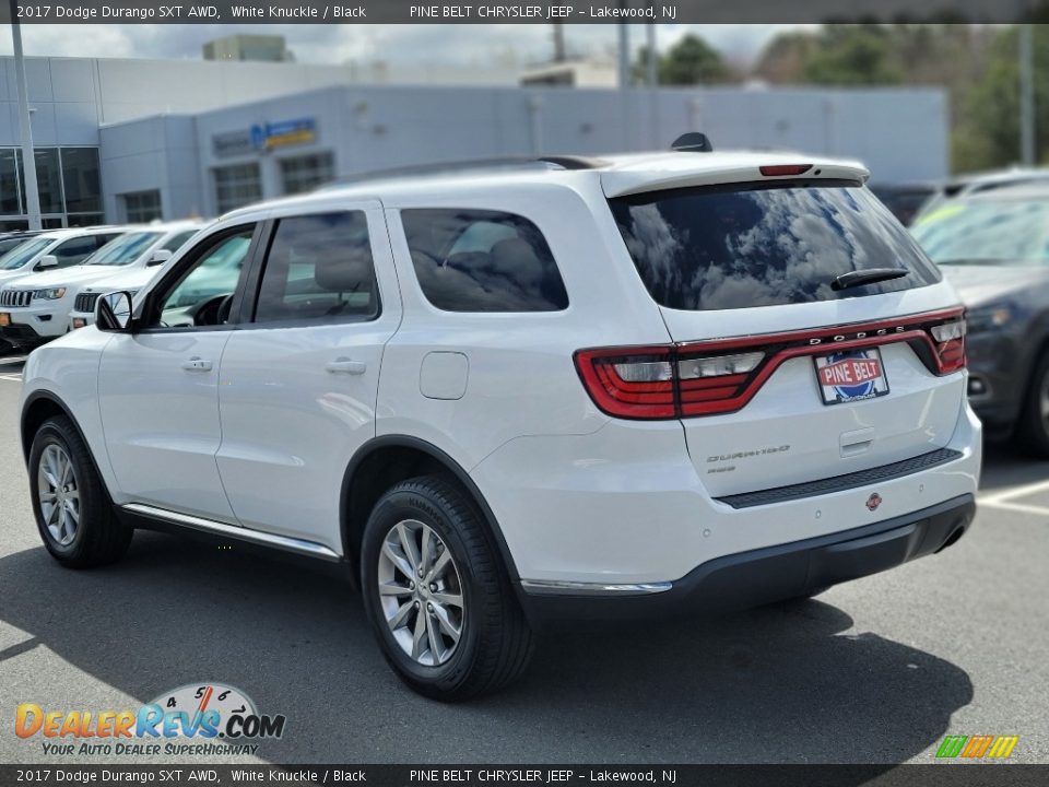 2017 Dodge Durango SXT AWD White Knuckle / Black Photo #19