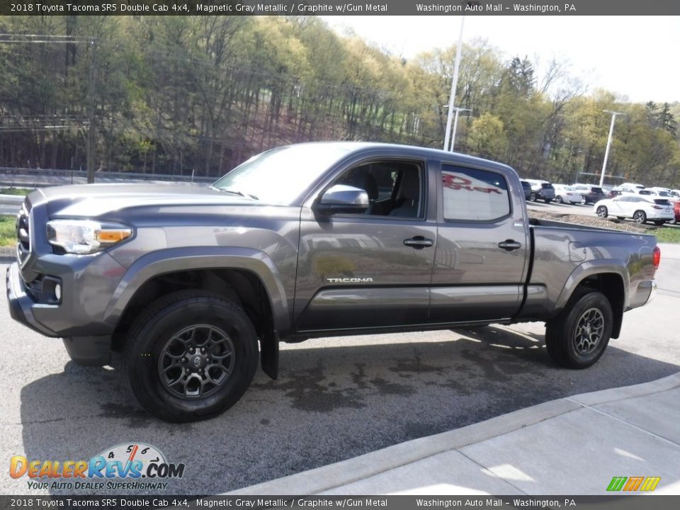 2018 Toyota Tacoma SR5 Double Cab 4x4 Magnetic Gray Metallic / Graphite w/Gun Metal Photo #13