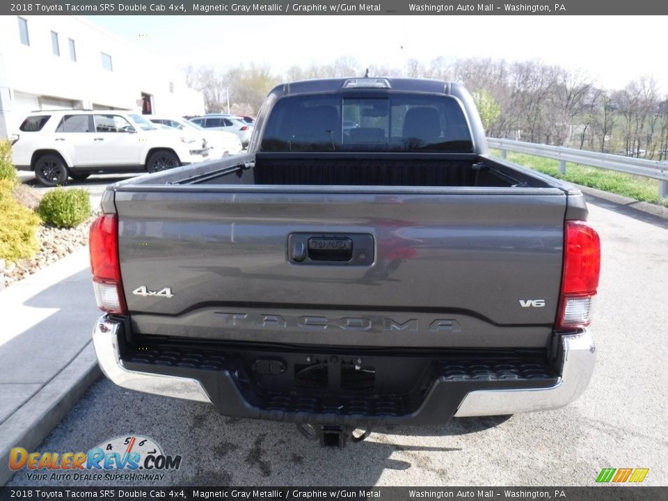 2018 Toyota Tacoma SR5 Double Cab 4x4 Magnetic Gray Metallic / Graphite w/Gun Metal Photo #14