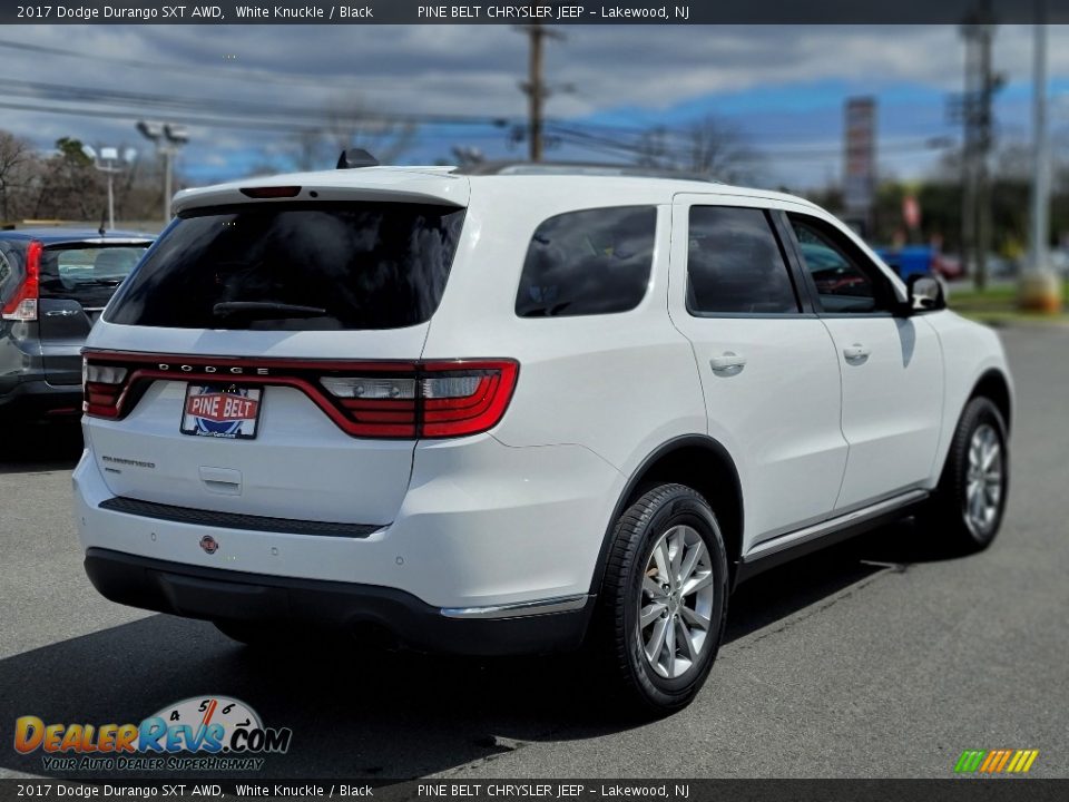 2017 Dodge Durango SXT AWD White Knuckle / Black Photo #20