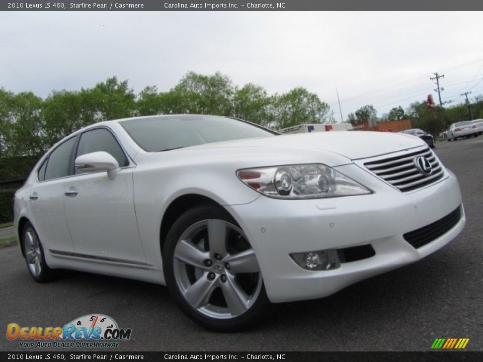 2010 Lexus LS 460 Starfire Pearl / Cashmere Photo #1