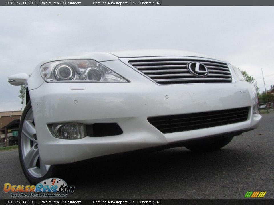 2010 Lexus LS 460 Starfire Pearl / Cashmere Photo #2