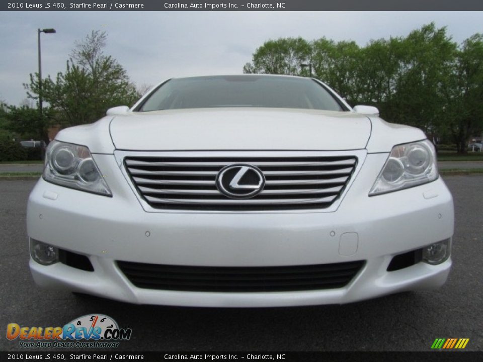 2010 Lexus LS 460 Starfire Pearl / Cashmere Photo #4