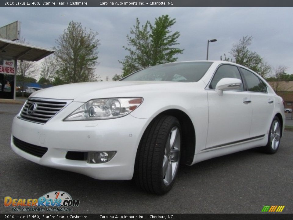 2010 Lexus LS 460 Starfire Pearl / Cashmere Photo #6