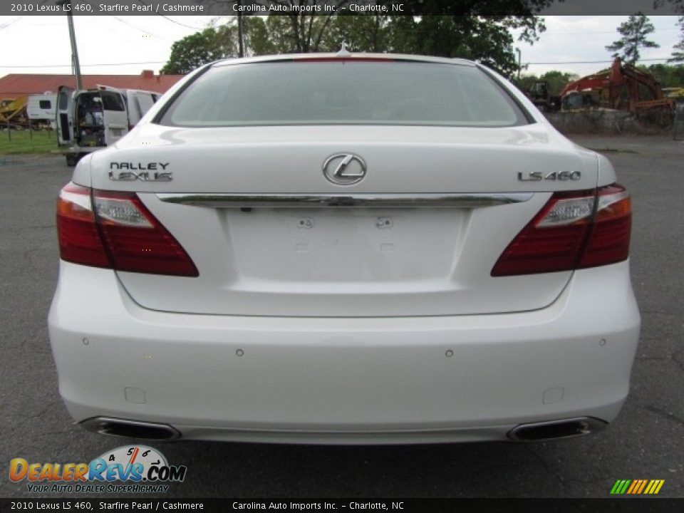 2010 Lexus LS 460 Starfire Pearl / Cashmere Photo #9