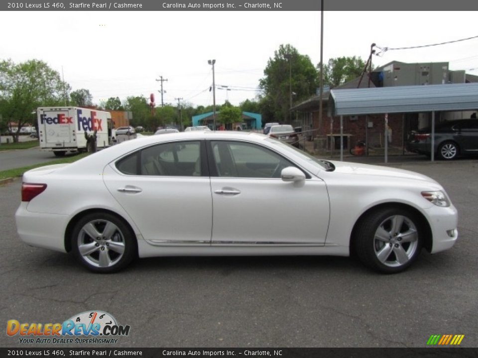 2010 Lexus LS 460 Starfire Pearl / Cashmere Photo #11