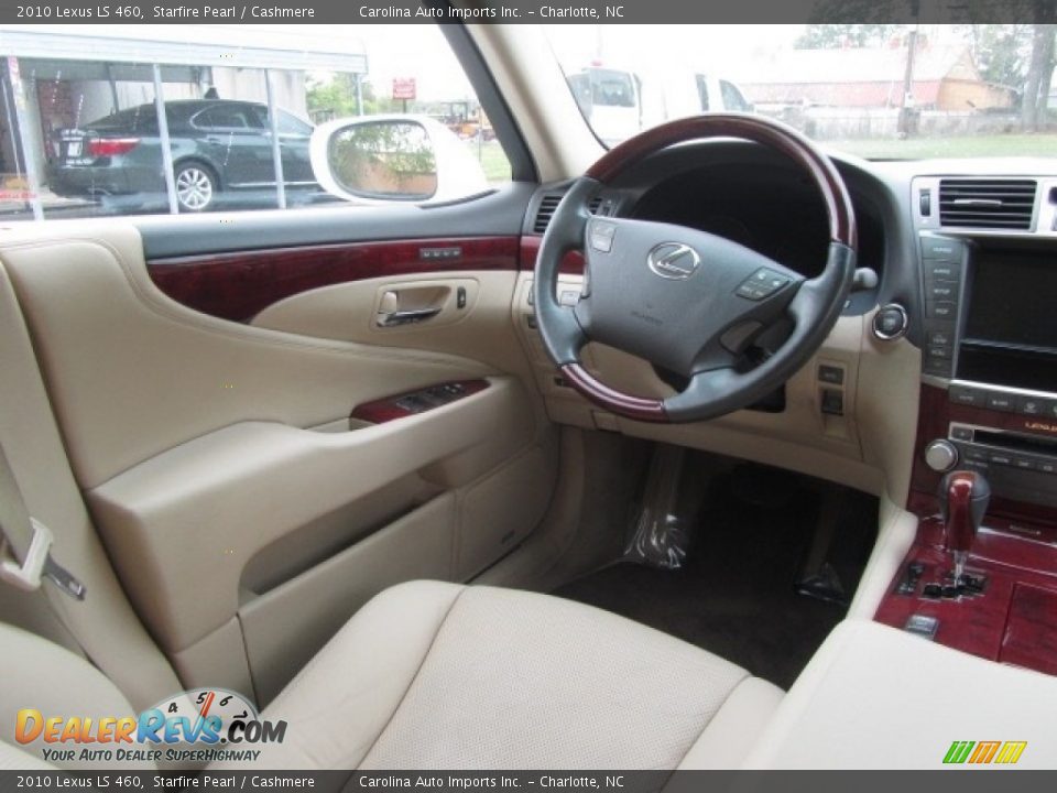 2010 Lexus LS 460 Starfire Pearl / Cashmere Photo #12