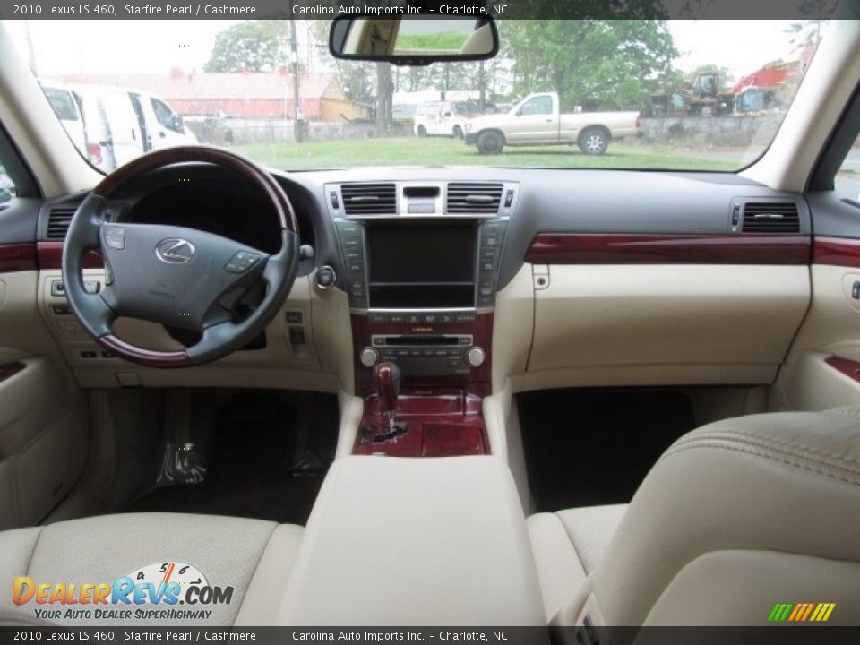 2010 Lexus LS 460 Starfire Pearl / Cashmere Photo #13