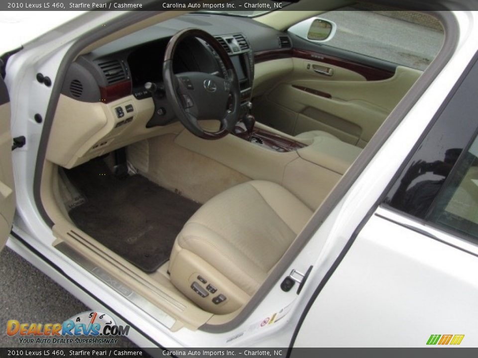 2010 Lexus LS 460 Starfire Pearl / Cashmere Photo #17