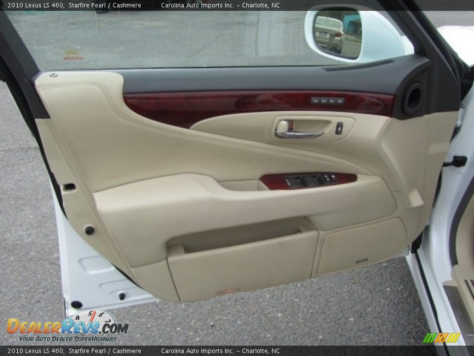 2010 Lexus LS 460 Starfire Pearl / Cashmere Photo #18