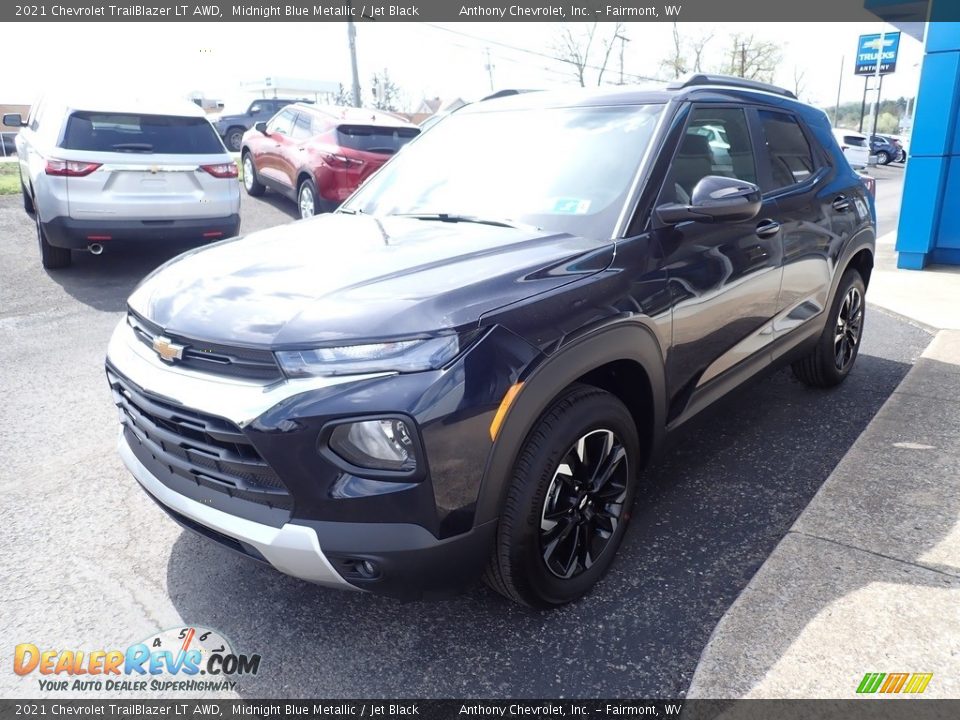 2021 Chevrolet Trailblazer LT AWD Midnight Blue Metallic / Jet Black Photo #6