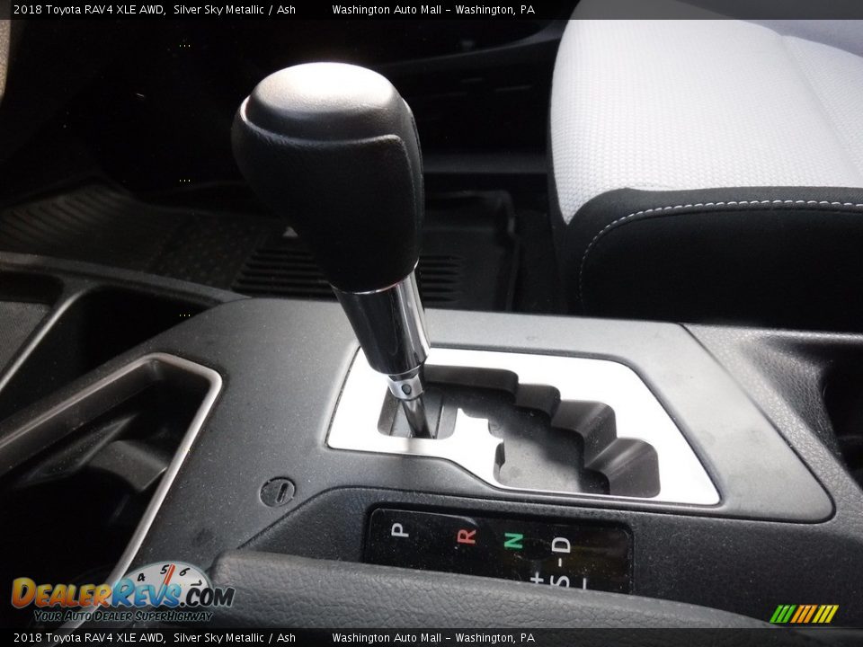 2018 Toyota RAV4 XLE AWD Silver Sky Metallic / Ash Photo #22
