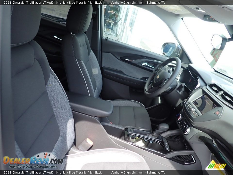 2021 Chevrolet TrailBlazer LT AWD Midnight Blue Metallic / Jet Black Photo #9