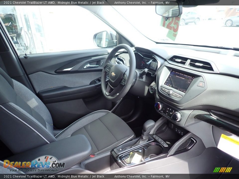 2021 Chevrolet TrailBlazer LT AWD Midnight Blue Metallic / Jet Black Photo #10