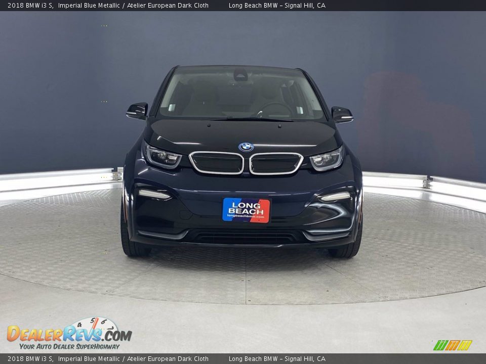 2018 BMW i3 S Imperial Blue Metallic / Atelier European Dark Cloth Photo #2