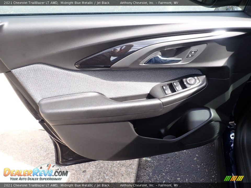 2021 Chevrolet TrailBlazer LT AWD Midnight Blue Metallic / Jet Black Photo #14