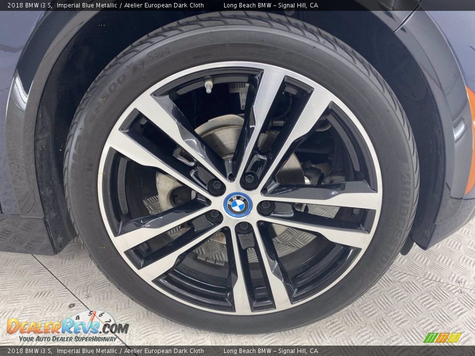2018 BMW i3 S Imperial Blue Metallic / Atelier European Dark Cloth Photo #6