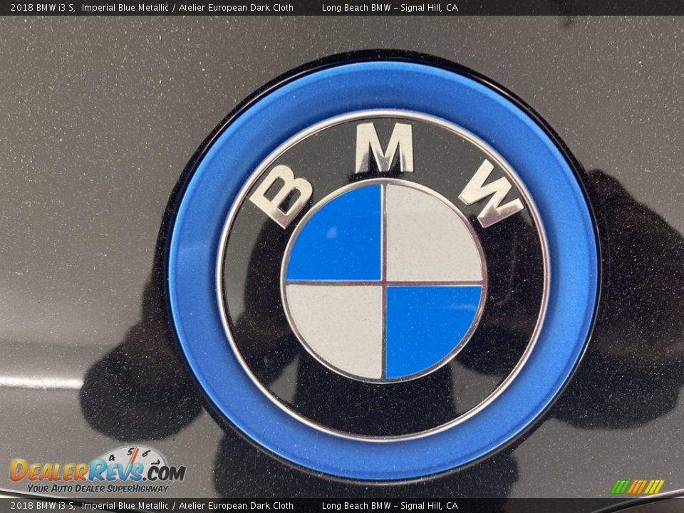 2018 BMW i3 S Imperial Blue Metallic / Atelier European Dark Cloth Photo #8