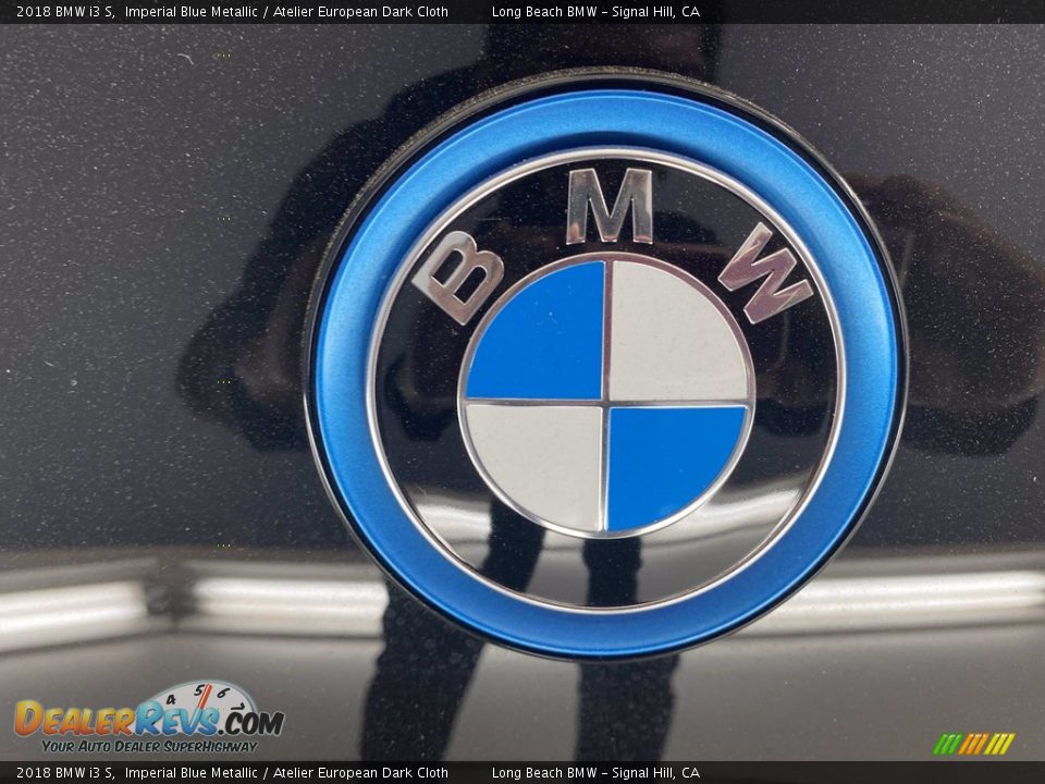 2018 BMW i3 S Imperial Blue Metallic / Atelier European Dark Cloth Photo #10