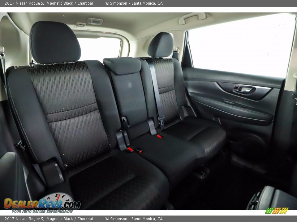 Rear Seat of 2017 Nissan Rogue S Photo #35