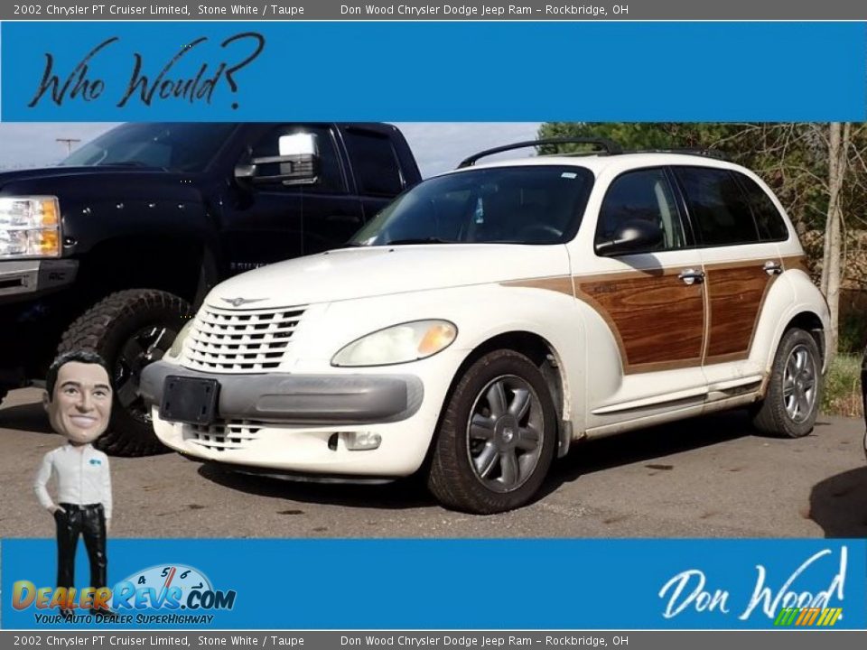 2002 Chrysler PT Cruiser Limited Stone White / Taupe Photo #1