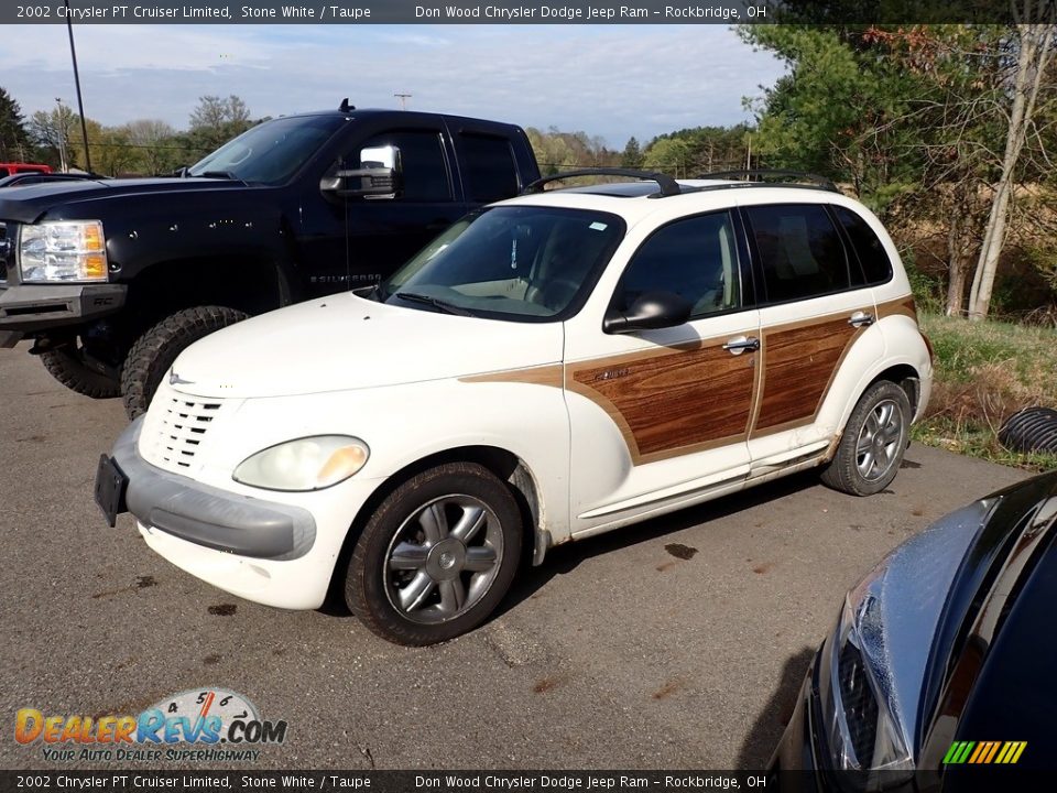 2002 Chrysler PT Cruiser Limited Stone White / Taupe Photo #2