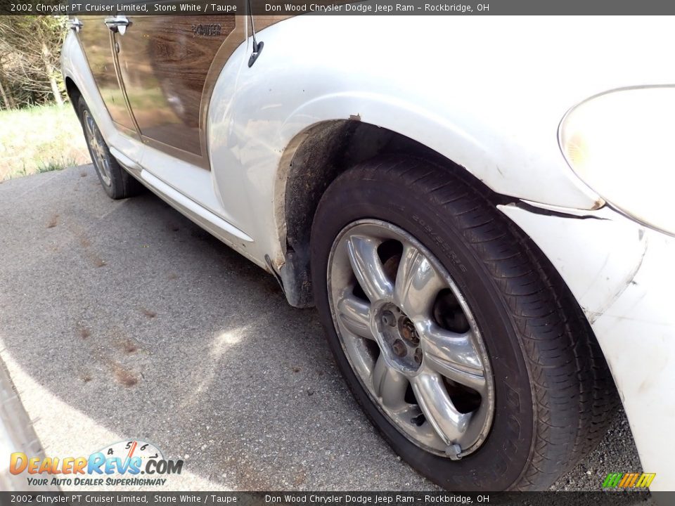 2002 Chrysler PT Cruiser Limited Stone White / Taupe Photo #4