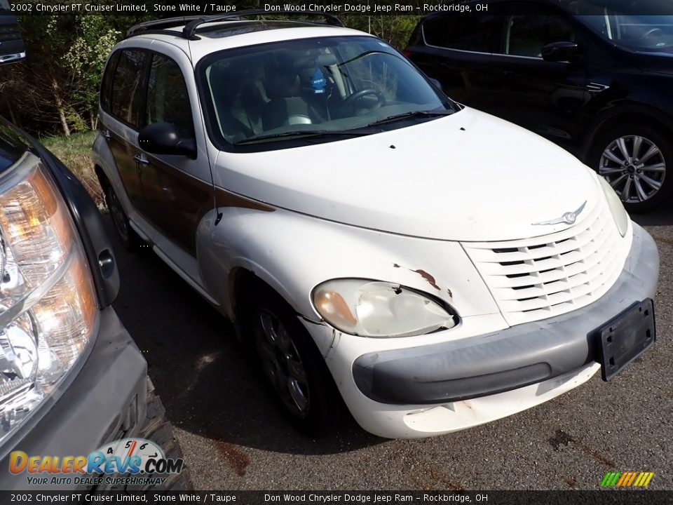 2002 Chrysler PT Cruiser Limited Stone White / Taupe Photo #5