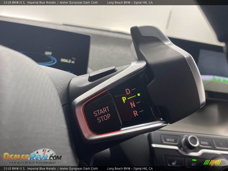 2018 BMW i3 S Imperial Blue Metallic / Atelier European Dark Cloth Photo #21