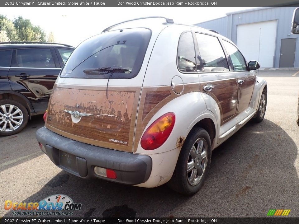 2002 Chrysler PT Cruiser Limited Stone White / Taupe Photo #12